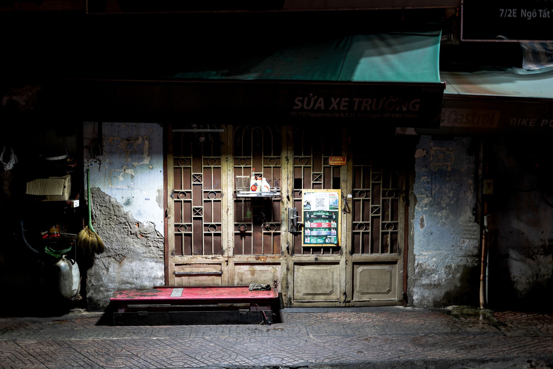 Conclusion — Explore a charming nighttime view of a rustic Vietnamese shop in Ho Chi Minh Cit (photo: Felix Schickel)